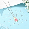 20Pcs 2 Styles Brass Spring Ring Clasps KK-YW0004-53-6