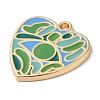 Zinc Alloy Enamel Pendants ENAM-Z013-01B-05-2