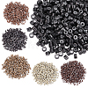 3000Pcs 6 Colors Lead Dreadlocks Beads Hair Decoration DIY-ME0001-69-1