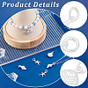 6Pcs 3 Styles Ocean 925 Sterling Silver Pendants STER-BBC0009-57-6