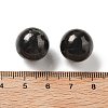 Natural Shungite Sphere Beads G-F675-01-A-3