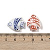 Handmade Porcelain Ceramic Beads PORC-Z003-04B-4