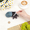 Vintage Turtle Iron Decorative Boxes for Jewelry Keys DJEW-WH0028-067A-3