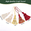 5Pcs 5 Colors Polyester Tassel Pendant Decorations DIY-BC0005-62-4