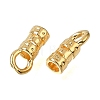 Brass Cord Ends KK-CBA1A60-09G-2