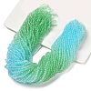 Transparent Painted Glass Beads Strands LS-DGLA-A034-T3mm-A16-1