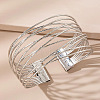 Alloy Arm Cuff Bangles WGDA7E7-01-1