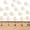 FGB Inside Colours Transparent Glass Seed Beads SEED-T009-01H-4