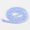 Electroplate Glass Beads Strands EGLA-A034-J8mm-L03-2