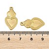 304 Stainless Steel Pendant Setting for Enamel STAS-L317-16G-3