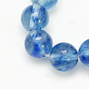 Watermelon Stone Glass Beads Strands G-G152-8mm-M-3