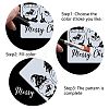 PET Plastic Drawing Painting Stencils Templates DIY-WH0244-085-4