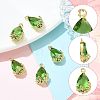 Transparent Glass Pendants GLAA-FZ0001-02G-3