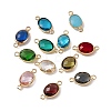 Transparent K9 Glass Connector Charms X-GLAA-A005-10G-1