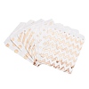 100Pcs 4 Patterns Eco-Friendly Kraft Paper Bags CARB-LS0001-02B-3