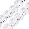 Transparent Glass Beads Strands GLAA-N001-53-1