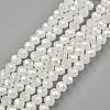 Electroplate Glass Beads Strands EGLA-A034-J10mm-A01-1