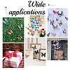 PVC Butterfly Display Ornaments AJEW-WH0248-330-6