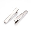 Iron Flat Alligator Hair Clip Findings X-IFIN-S286-46mm-2