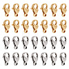 Yilisi 100Pcs 2 Colors 304 Stainless Steel Lobster Claw Clasps Sets STAS-YS0001-26B-11