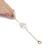 Cotton & Glass Angel Pendant Decorations HJEW-JM04649-5