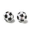 Sports Opaque Acrylic Beads AC-CBAC27C-02-3