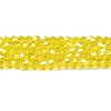 Transparent Electroplate Glass Beads Strands GLAA-F029-2mm-A21-1
