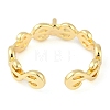 Brass Cuff Finger Ring Settings KK-L219-15A-G-3