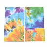   Rectangle with Tie-Dye Pattern Kraft Paper Bag CARB-PH0002-07-3