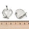 Natural Quartz Crystal Pendants G-Q025-01P-02-2