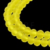 Transparent Glass Beads Strands EGLA-A044-T8mm-MD29-5