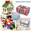 14CT Plastic Cross-Stitch Fabric DIY-WH0504-118-6