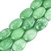 Dyed Natural White Jade Beads Strands G-N370-01A-07-2