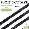 5Yards Polyester Lace Ribbons OCOR-ME0001-65A-2