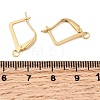 Brass Leverback Earring Findings KK-P340-20B-G-3