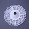 Plastic & Lace Collar Bouquet Cuffs PW-WG4E38F-03-1