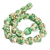 Buddhist Dyed Synthetic Turquoise Beads Strands GG-CBAAE19-01-4