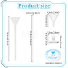 Transparent Beading Funnel AJEW-WH0567-05-2