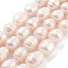 Natural Cultured Freshwater Pearl Beads Strands PEAR-P062-11B-1