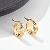 Golden Plated 304 Stainless Steel Hoop Earrings X-EJEW-E158-21G-5