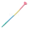 Heart Silicone Cable Ties SIL-T057-01I-2