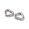 304 Stainless Steel Spring Gate Clasps X-STAS-A193-03P-2