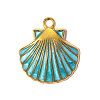304 Stainless Steel Enamel Pendants STAS-OY015-32G-02-1