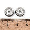 304 Stainless Steel Rhinestone Spacer Beads RB-CBA18B7-01P-16-3
