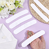 Plastic Collar Stays for Men's Dress Shirts AJEW-HY0003-21B-3