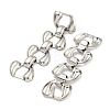 Non-Tarnish 304 Stainless Steel Stud Earrings EJEW-S229-06P-2