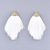Polyester Tassel Big Pendant Decorations FIND-T042-16-1
