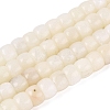 Natural White African Opal Beads Strands G-Q616-02A-01-2