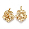 Brass Pendants KK-T038-86G-1