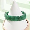 Natural Malaysia Jade Beaded Stretch Bracelets for Unisex G-K303-02E-2